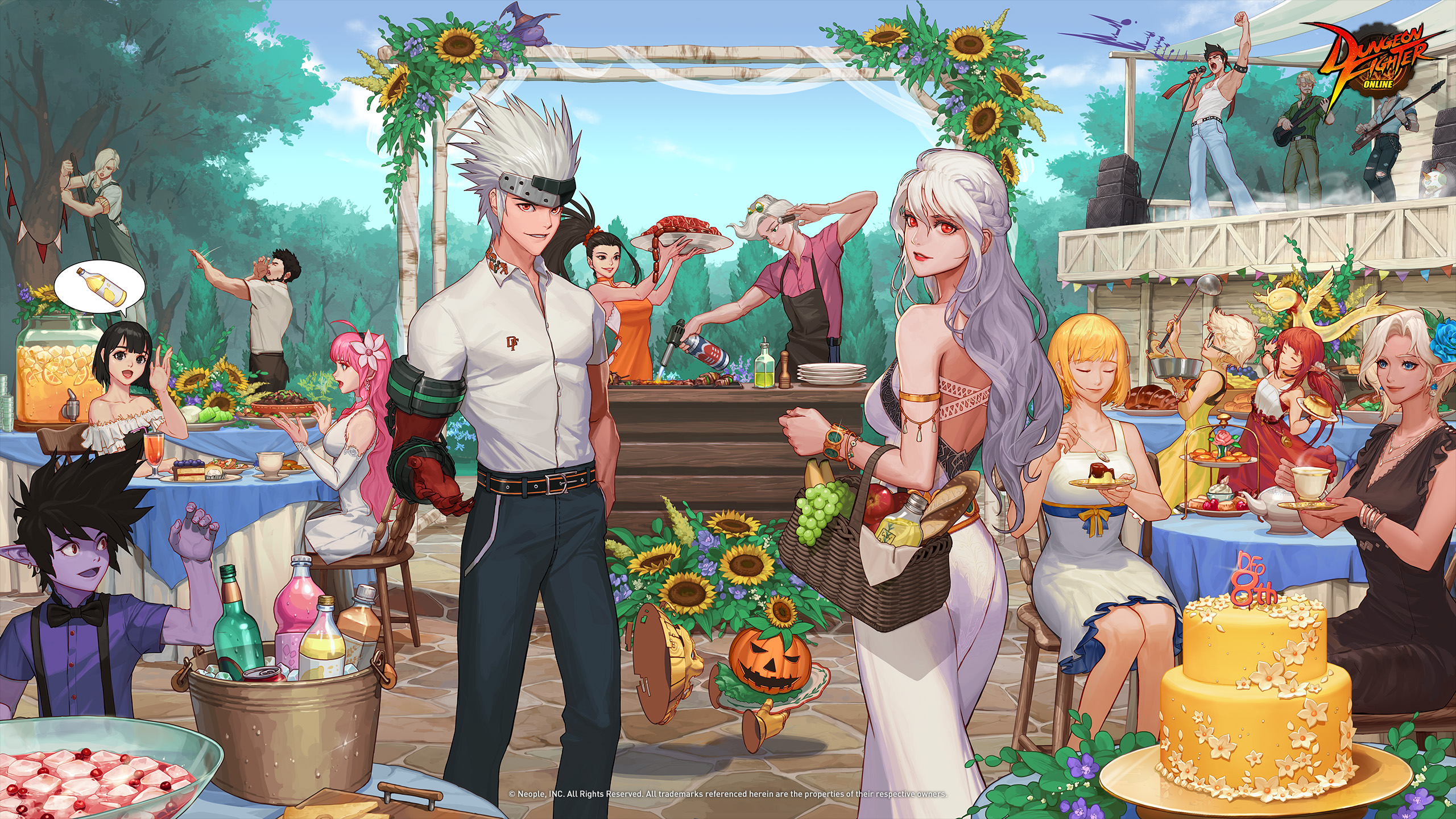 夏日Party BBQ壁纸